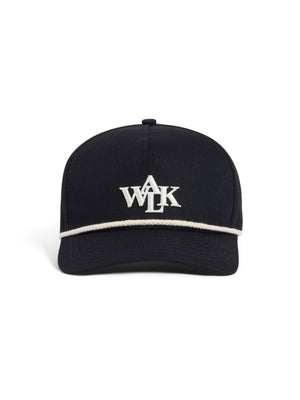 Walk in Paris Signature Black Cap – Noir