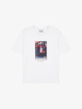 Walk in Paris “Walk in Seoul” Stamp Cotton T-Shirt – White