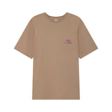 Walk in Paris The Embroidered Clay T-shirt - Brown