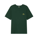 Walk in Paris Embroidered Redwood T-shirt - Green