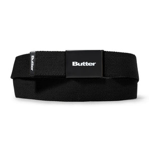 Butter Goods Logo Woven Belt – Black