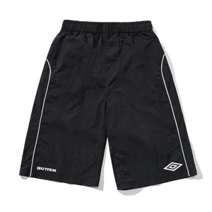 Butter Goods X Umbro Long Track Shorts - Black