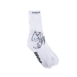 Rip N Dip Lord Nermal Socks - White