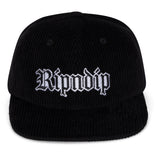 Rip N Dip Lord Savior Nerm Corduroy Strackback - Black