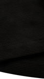 Glokk Company GLK Forces Long Sleeve Waffle Knit T-shirt - Black