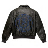 Bucket Box Leather Jacket - Umber