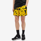 Market Smiley Afterhours Easy Shorts - Washed Black