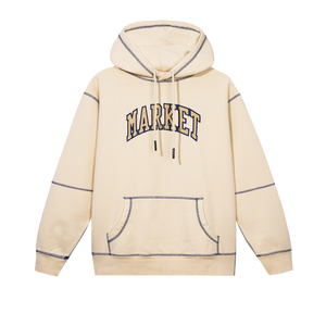 Market Triple Stitch Pullover Hoodie - Ecru