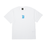 HUF Megablast Core SS Tee – White/Blue