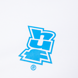 HUF Megablast Core SS Tee – White/Blue