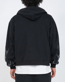 EPTM Metal Flame Zip Up Hoodie – Black