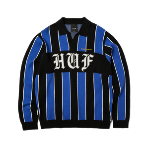 HUF Midfield Jersey Sweater – Electric Blue