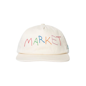 Market Soft Stitch 5-Panel Hat - Butter Cream