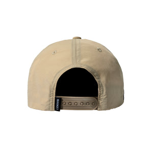 Market Smiley Classic 5 Panel Hat – Natural