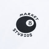Market Eight Ball T-Shirt – White