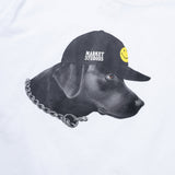 Market Smiley Dog Got Style T-Shirt – White