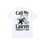 Market Walking And Talking Lawyer T-Shirt – White