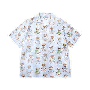 Market Teddy Striped SS Woven – Multi