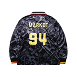 Market Smiley International Flags LS Soccer Jersey – Black/Grey