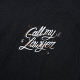 Market Airbrush Call My Lawyer T-Shirt – Black