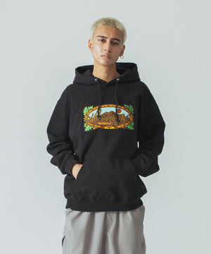 XLarge Rope Logo Hooded Sweatshirt - Black