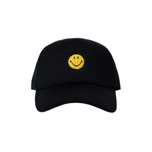 Market Smiley Studios Trucker Hat – Jet Black