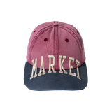 Market Vintage Arc 6-Panel Hat – Wine/skipper Blue