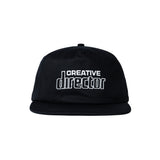 Market Creative Director 5 Panel Hat – Pirate Black