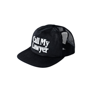 Maret Call My Lawyer 3D 5 Panel Hat – Pirate Black