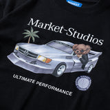 Market Des Bear T-Shirt – Black