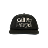 Maret Call My Lawyer 3D 5 Panel Hat – Pirate Black