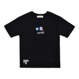 Not Boring Part Time Dinosaur Tshirt - Black