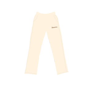 No Bad Vibez Pants - Creamy