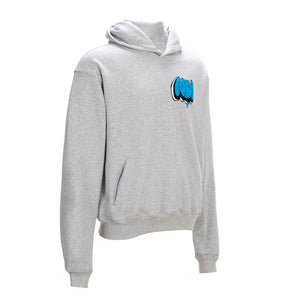 No Bad Vibez Aged Wall in Me Hoodie - Grey