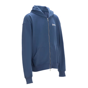 No Bad Vibez Basic Zip Up - Navy