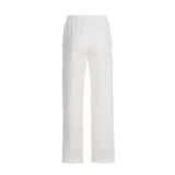 No Bad Vibez Basic Pants - White