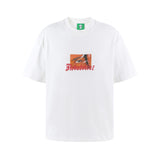 No Bad Vibez Side Eye T-shirt - White