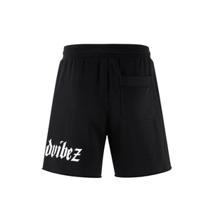 No Bad Vibez Blk Sweatshorts - Black