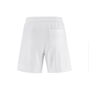 No Bad Vibez Wht Sweatshorts - White