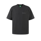 No Bad Vibez Cement Tee - Dark Grey