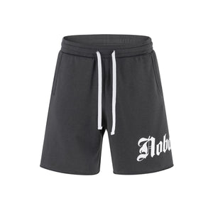 No Bad Vibez Dark Grey Sweatshorts - Dark Grey