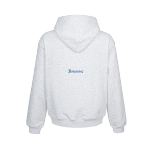 No Bad Vibez  Blue Do Nothing Hoodie - Gray