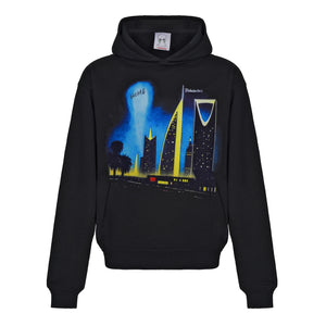 No Bad Vibez Home Hoodie - Black