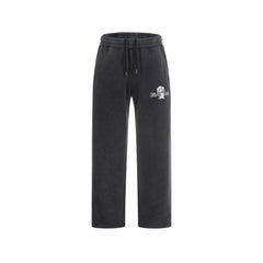 No Bad Vibez Concrete Sweatpants - Washed Black – Urbn Lot