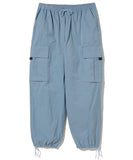 XLarge Nylon Easy Cargo Pants - Light Blue