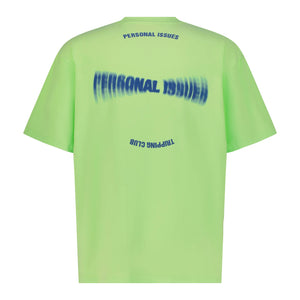 Personal Issues Oversized Tshirt - Green Neon