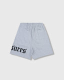 Pleasures Oe Wide Shorts - Grey Mélange