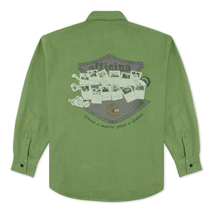 Pas De Mer Officina Shirt - Army Green