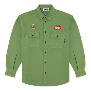 Pas De Mer Officina Shirt - Army Green
