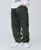 XLarge Overdyed Denim Pantsv - Olive